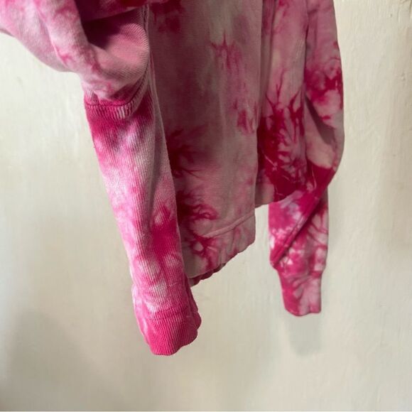 Victoria’s Secret Tie Dye Pink Crewneck Sweatshirt (no drawstring included) - Picture 9 of 9